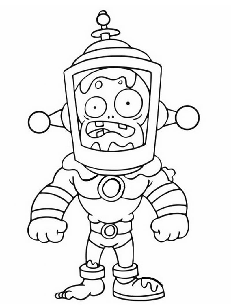 Plants vs zombie coloring pages by coloringpageswk on