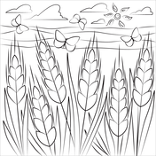 Plants coloring book free coloring pages