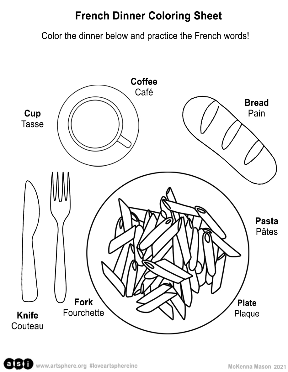 National french bread day handout art sphere inc