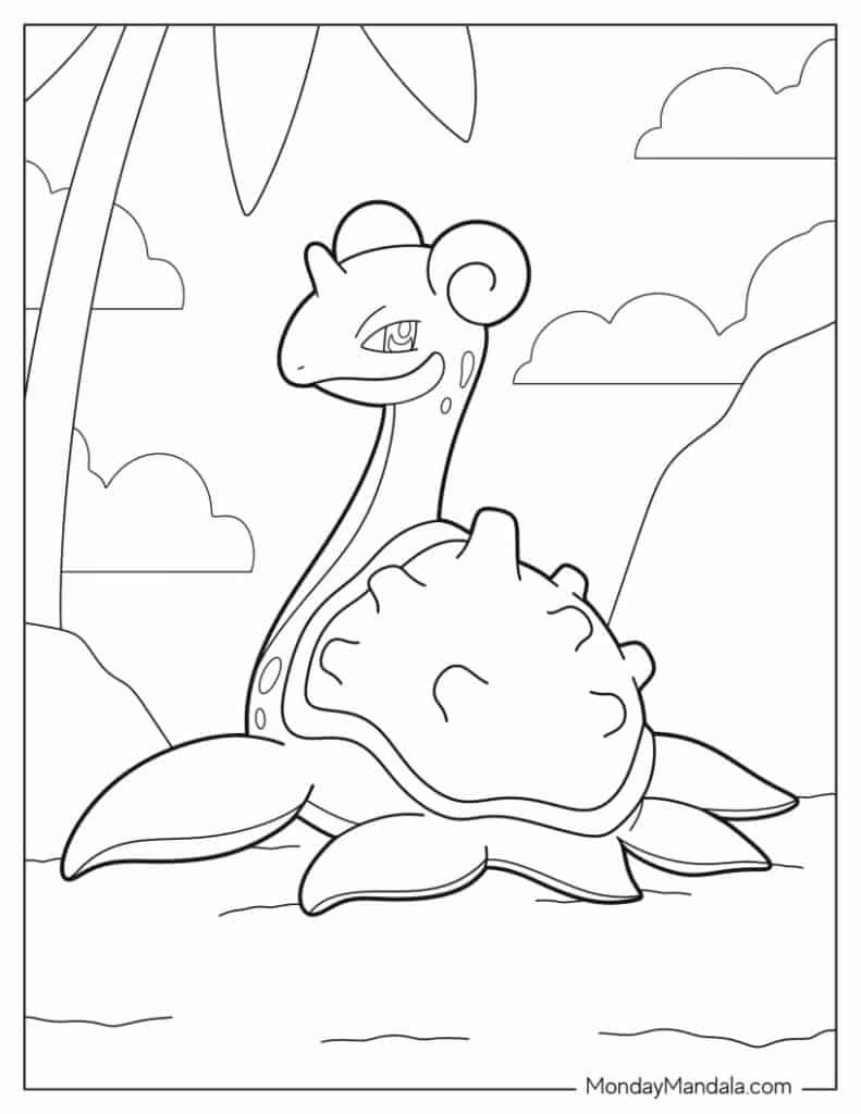 Pokemon coloring pages free pdf printables