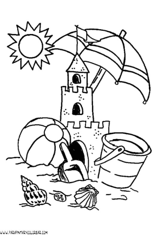 Dibujo playa