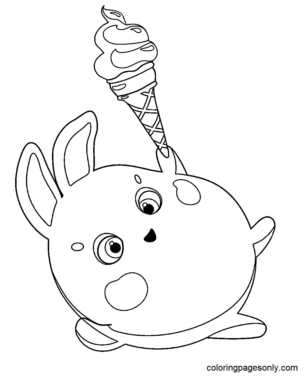 Sunny bunnies coloring pages printable for free download