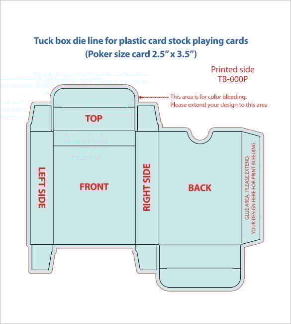Playing card box s