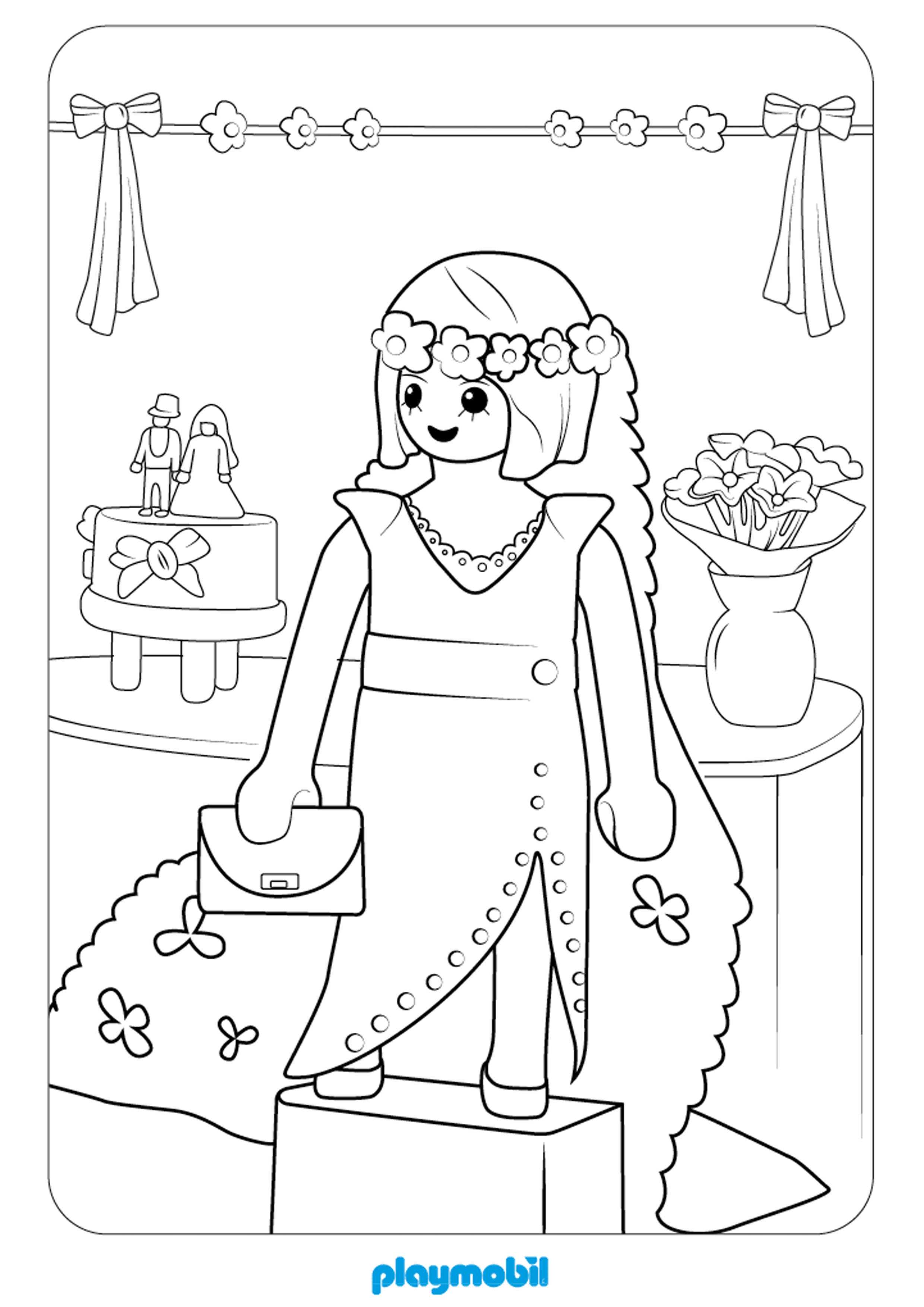 Playmobil coloring pages