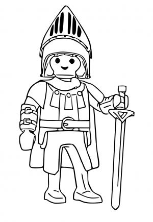 Free printable playmobil coloring pages for adults and kids