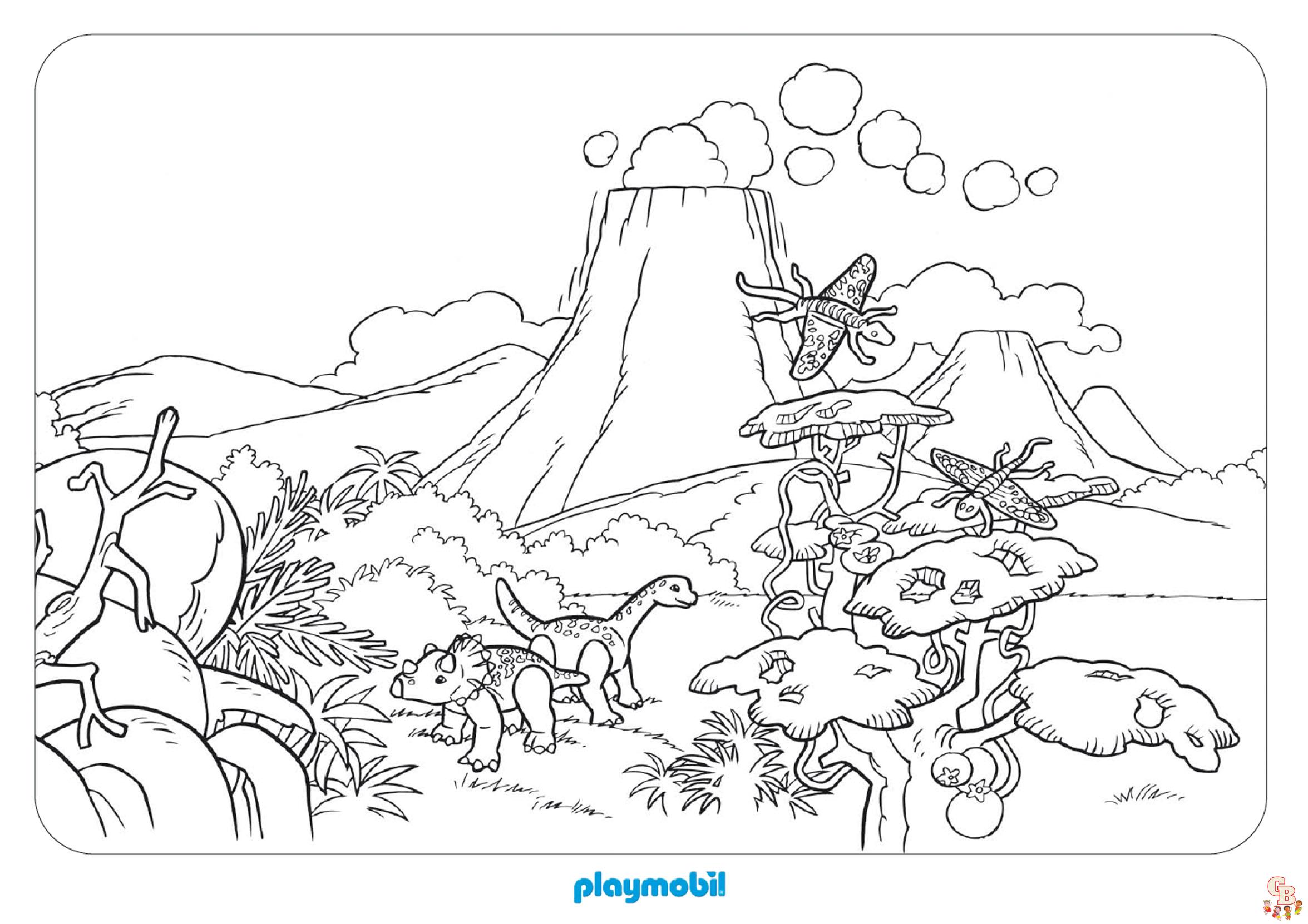 Playmobil coloring pages