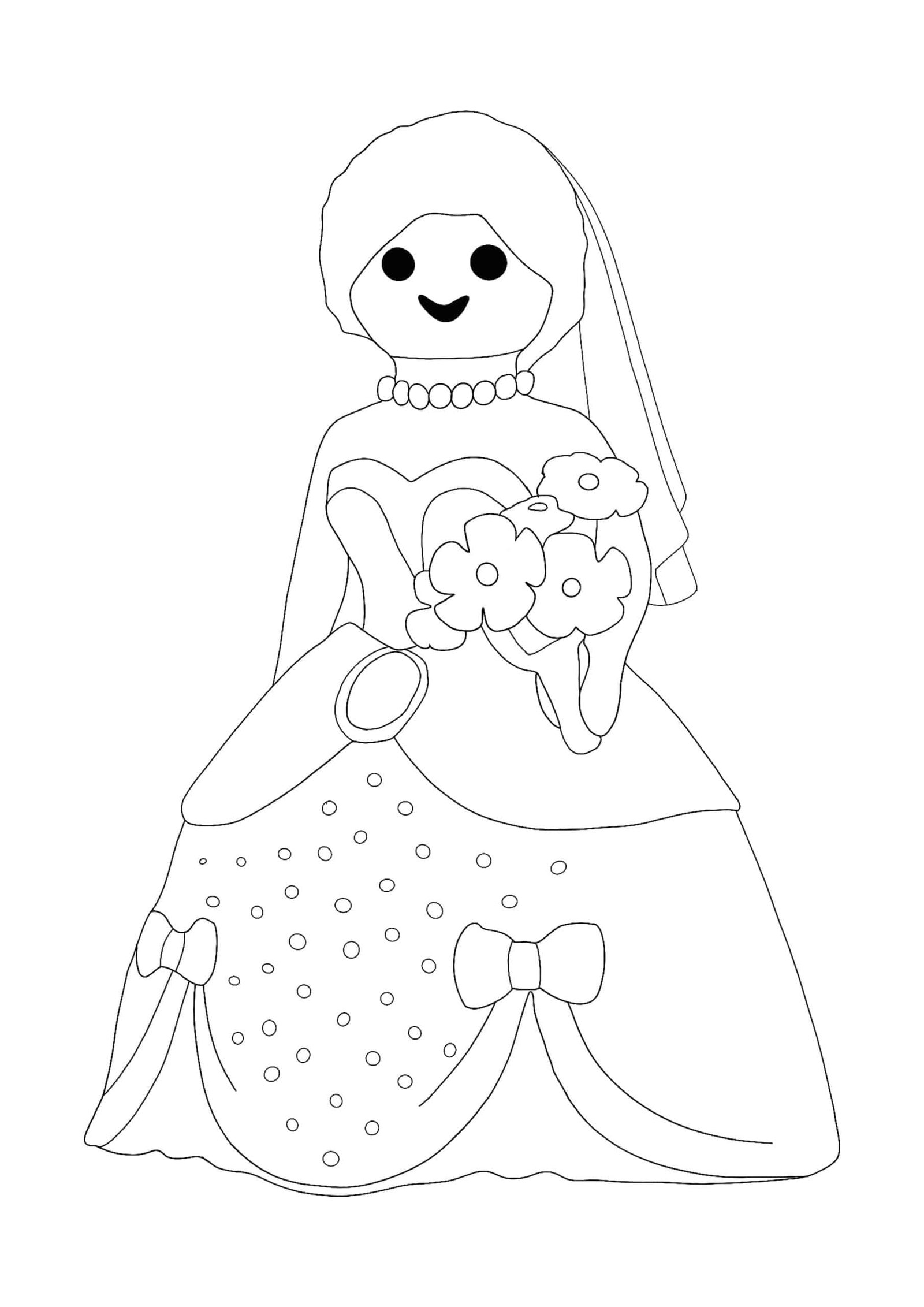 Playmobil princess coloring pages