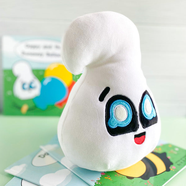 Doppy plush toy doppy and the runaway balloons book bundle â