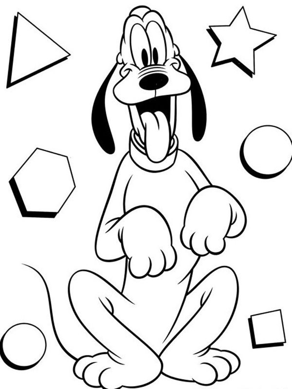 Pluto coloring pages free printable coloring pages for kids