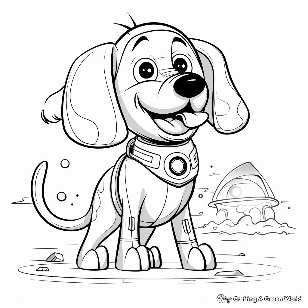 Pluto coloring pages