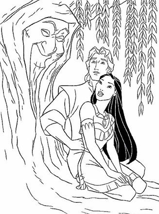 Princess coloring page