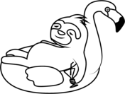Sloths coloring pages free coloring pages