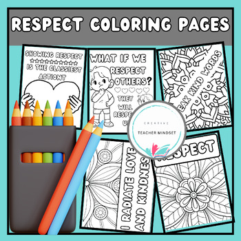 Respect coloring page tpt