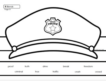 Speech police hats for articulation by speech therapy with courtney gragg