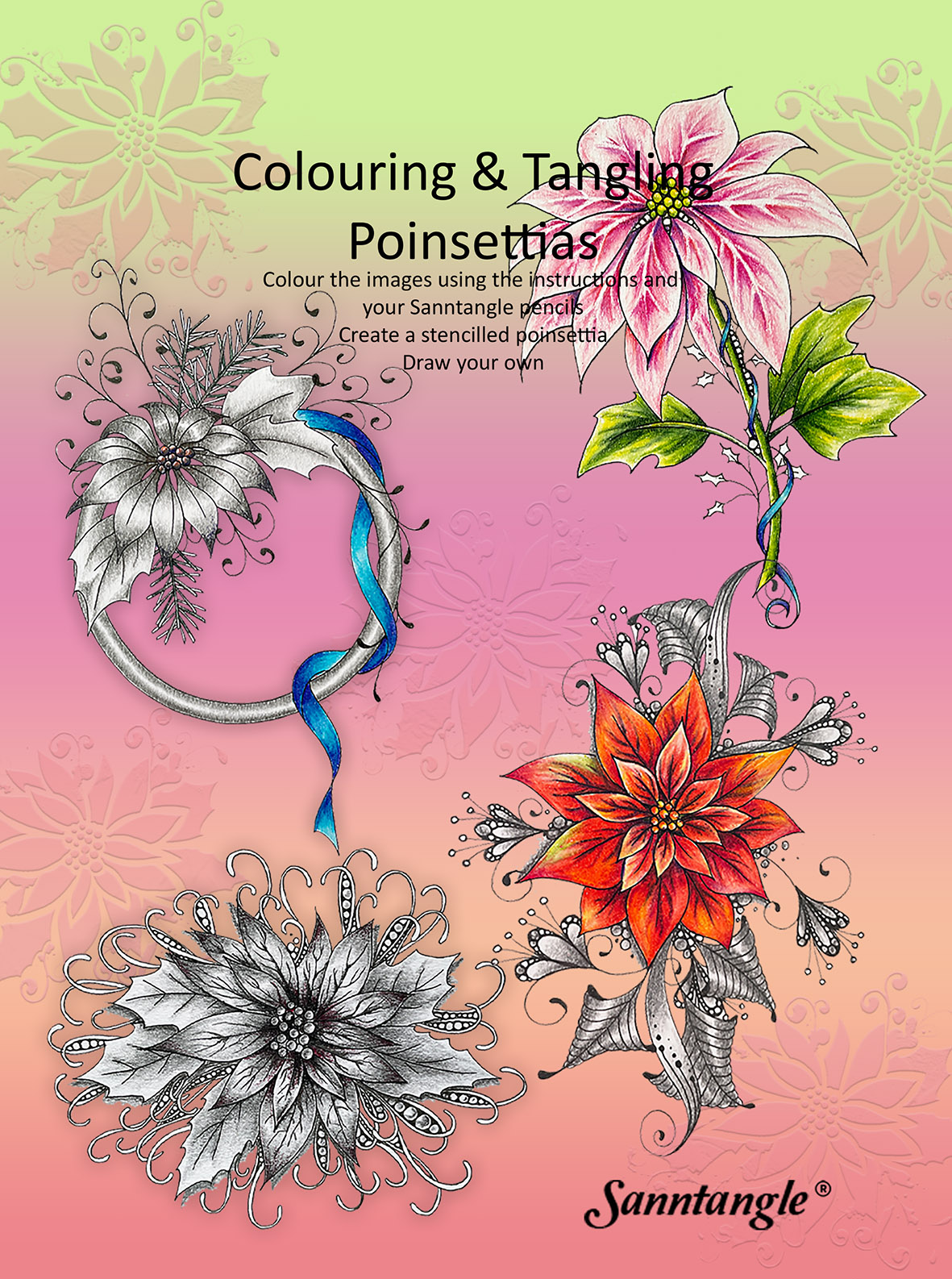 How to lour a poinsettia