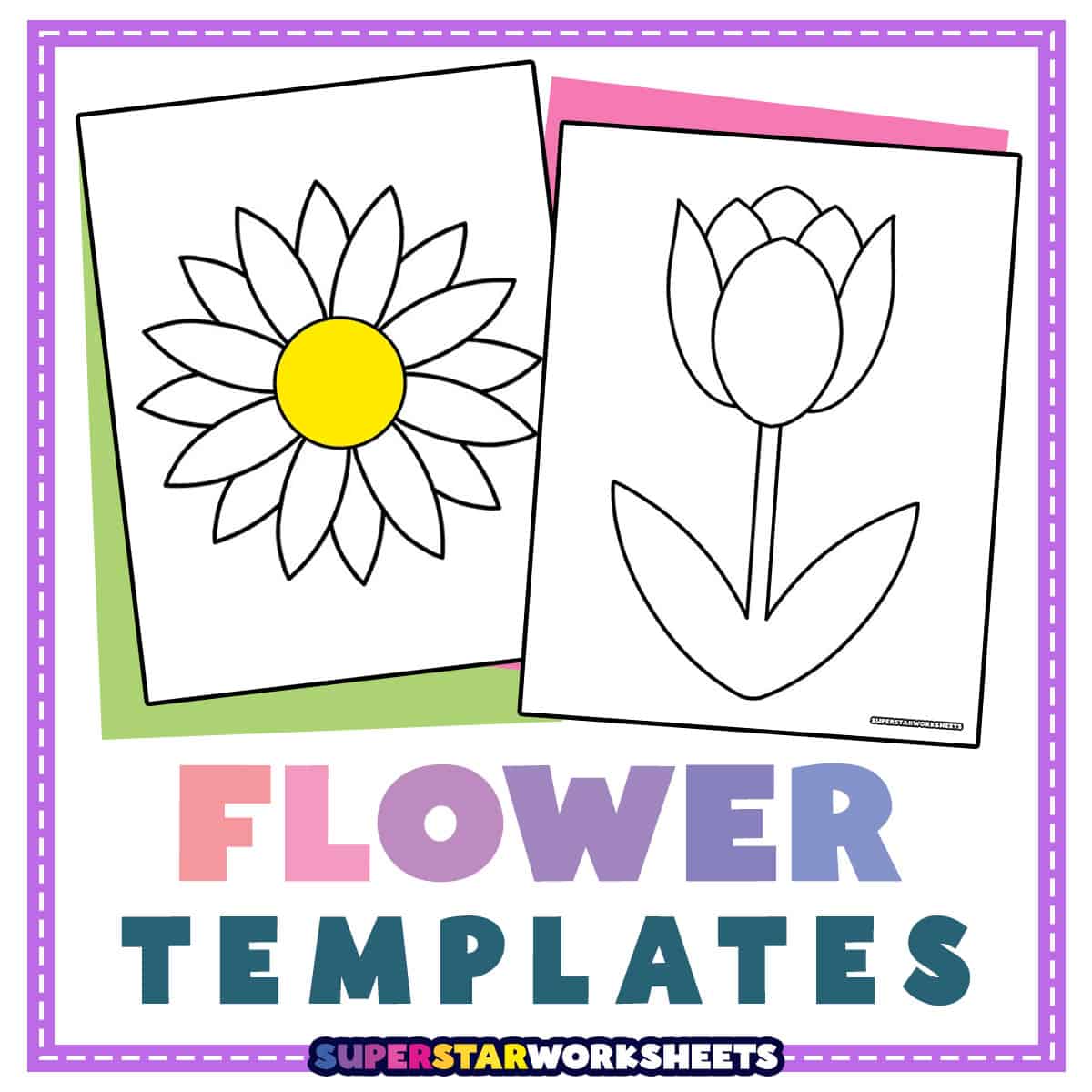 Flower templates