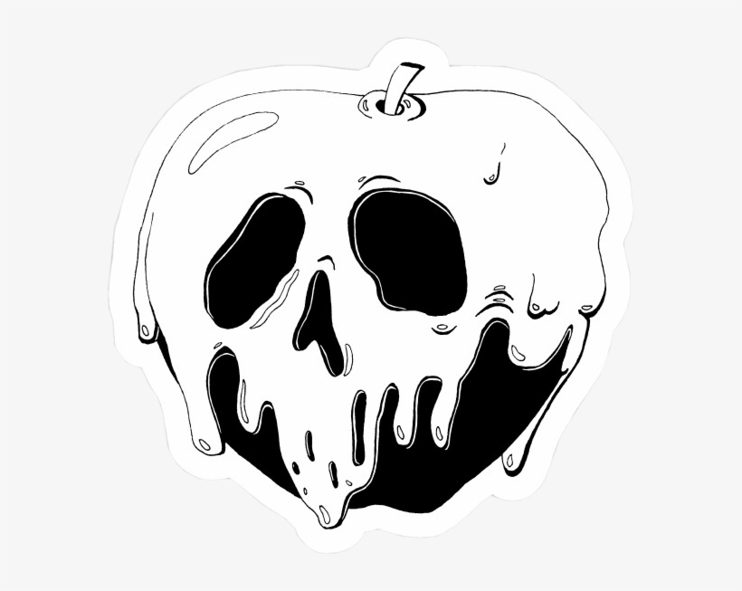 Poison apple snow white drawing