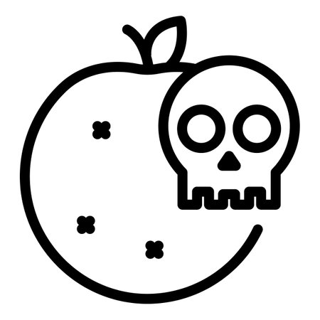 Poison apple drawing stock illustrations cliparts and royalty free poison apple drawing vectors