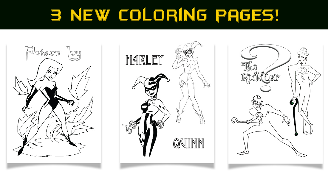 More new coloring pages