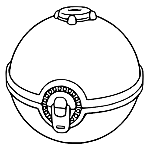 One pokeball digital download arimei creation