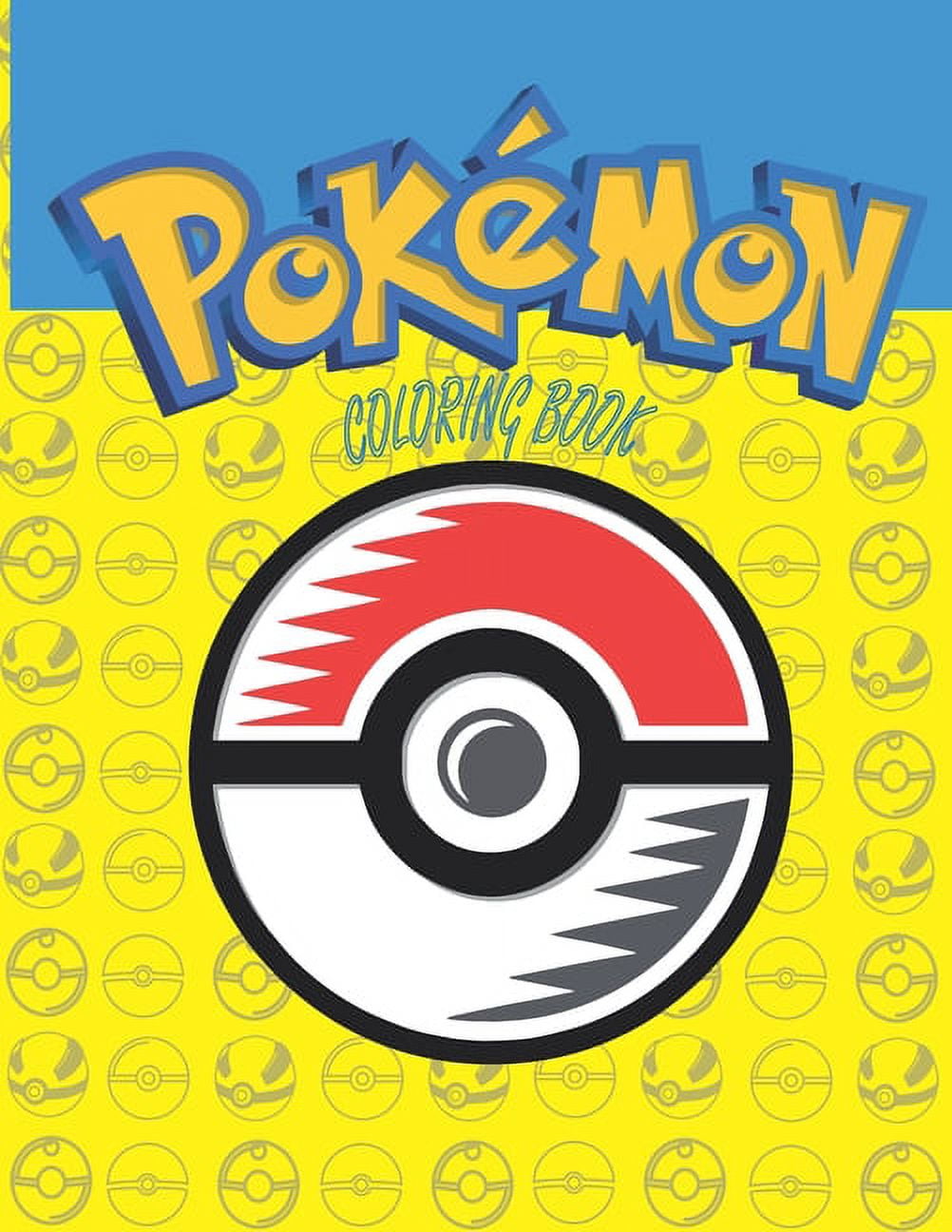 Pokemon coloring book big jumbo pokemon coloring book for kids