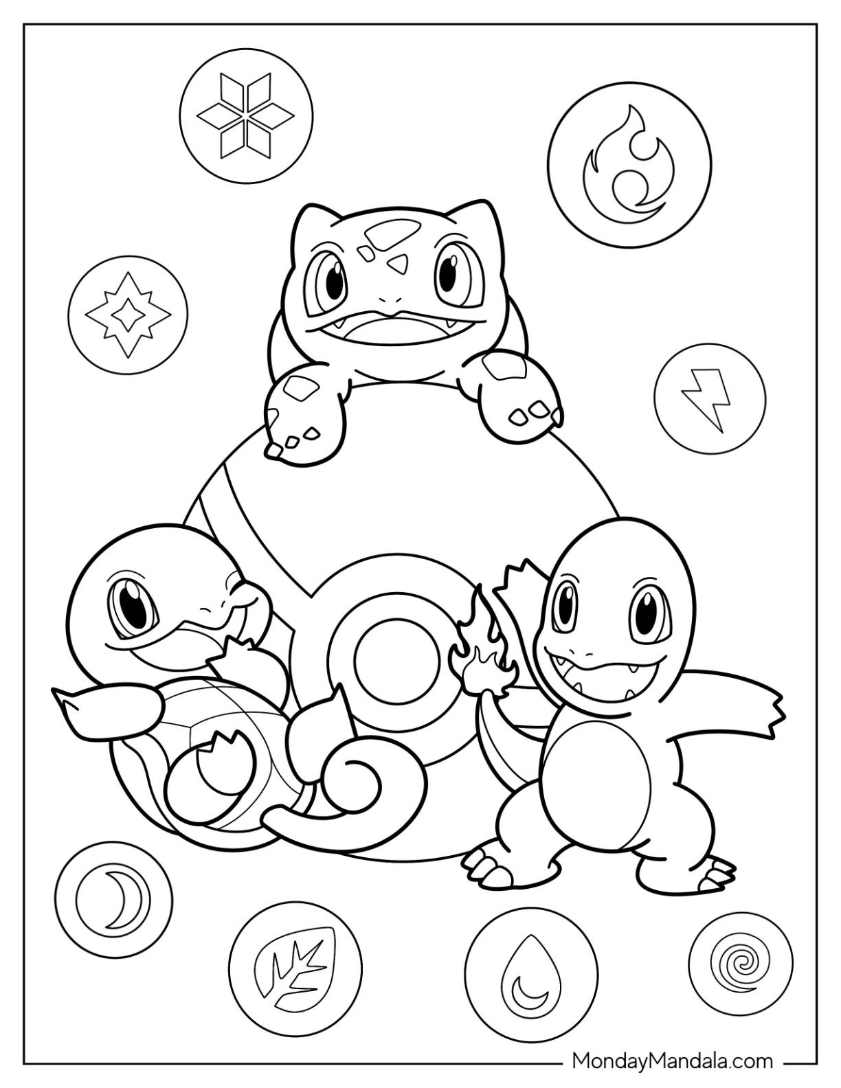 Charmander coloring pages free pdf printables