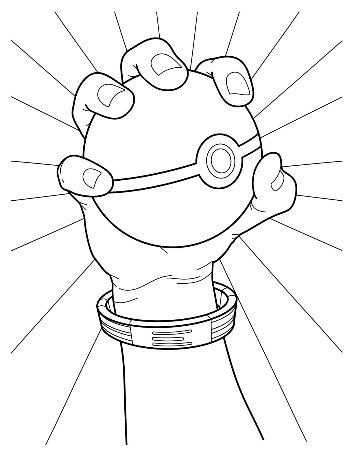 Pokeball coloring pages by coloringpageswk on