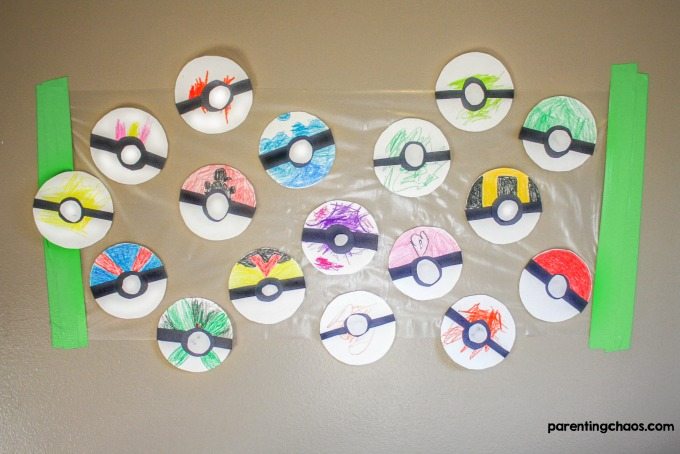 Pokã balls paper plate craft for kids â parenting chaos