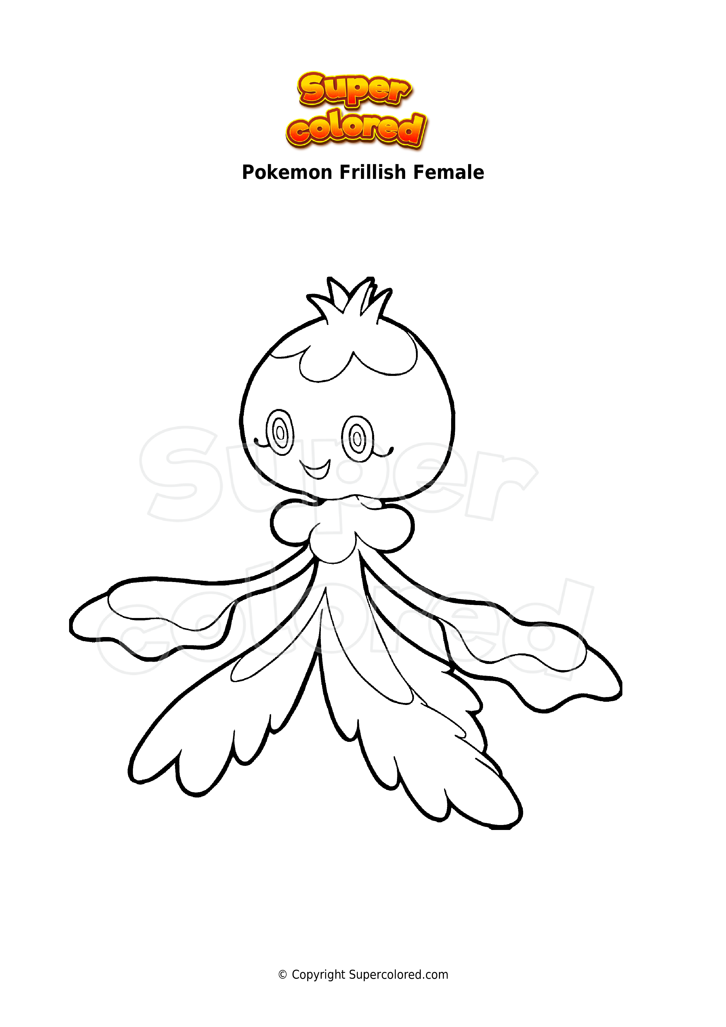 Coloring page pokemon cobalion