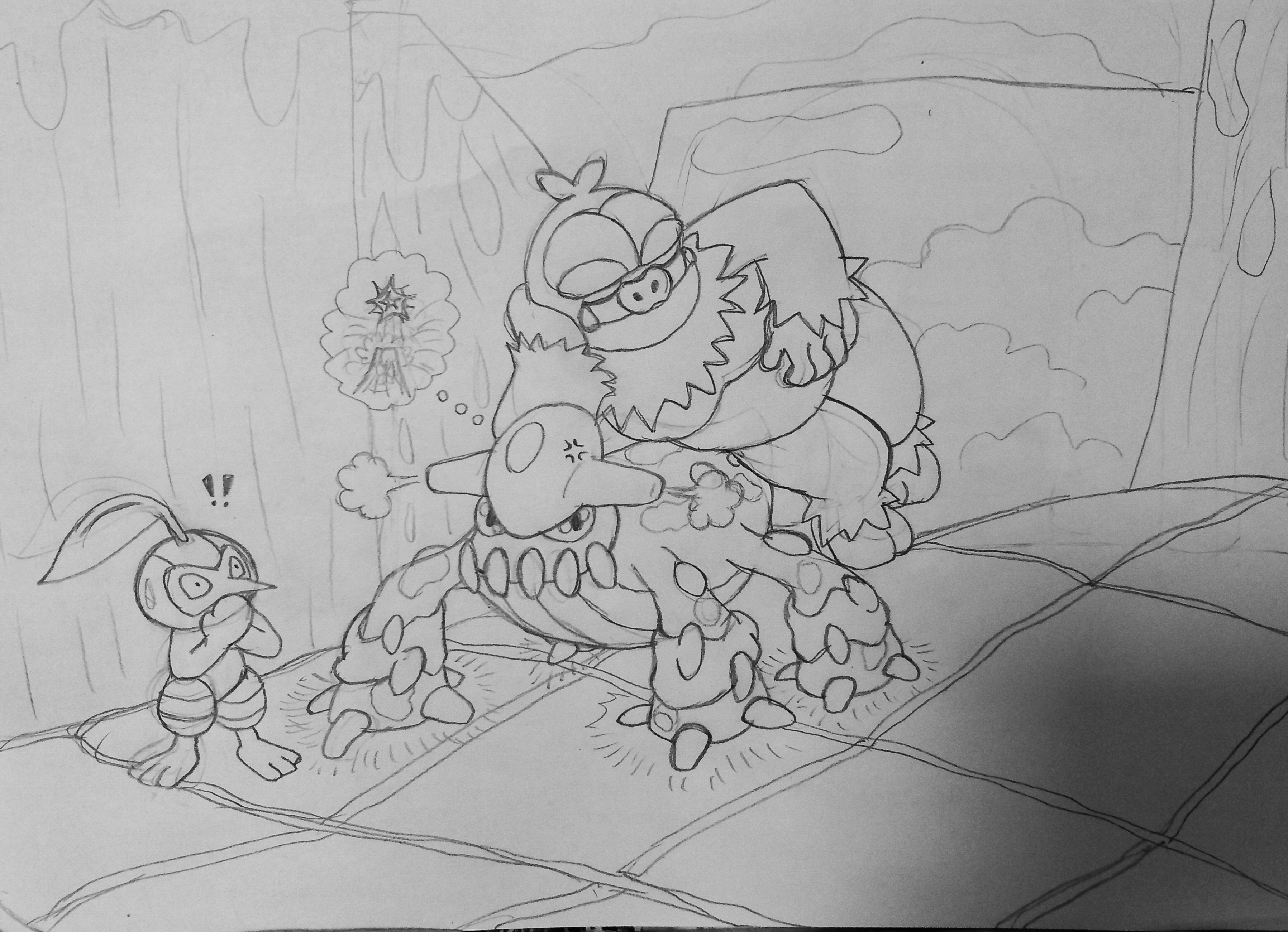 Random day in a pokemon life pt by majkashinoda on