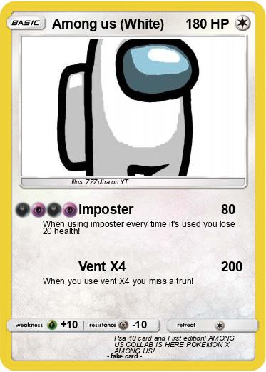 Pokemon among us white