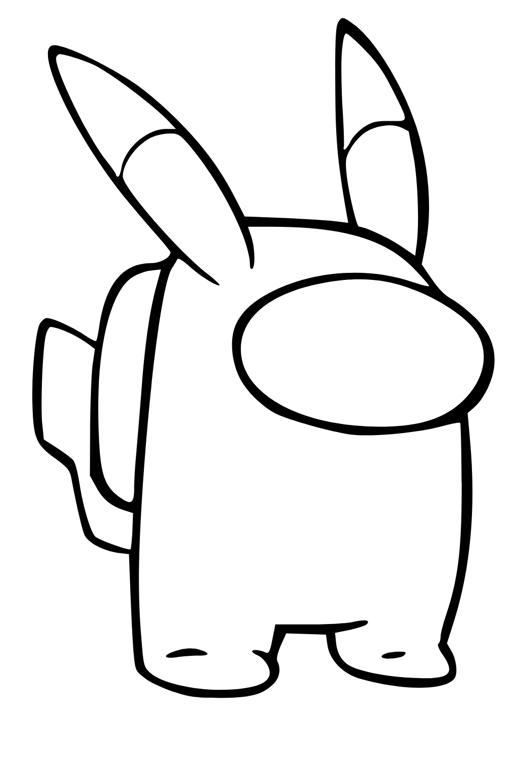 Free printable among us pokemon coloring page sheet and picture for adults and kids girls and boys