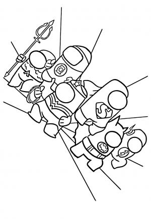 Free printable among us coloring pages for adults and kids
