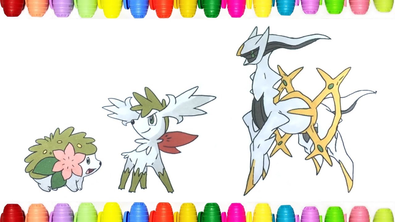 Pokemon coloring pages for kids