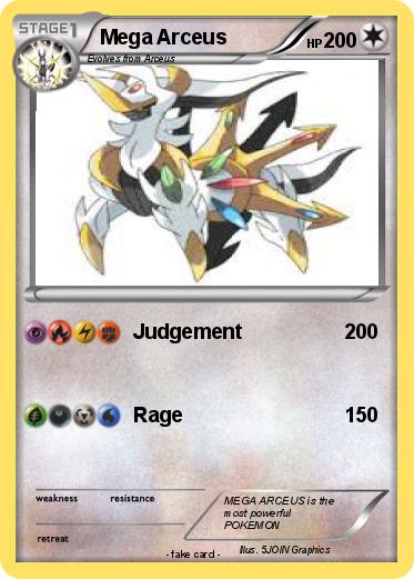 Pokemon mega arceus