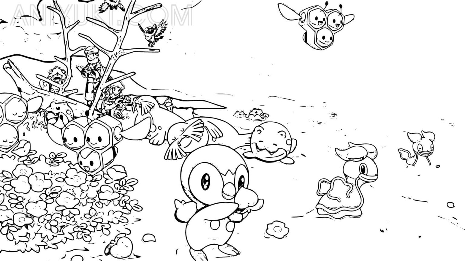 Pokãmon legends arceus coloring pages