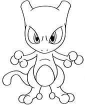 Pokemon coloring picture with arceus