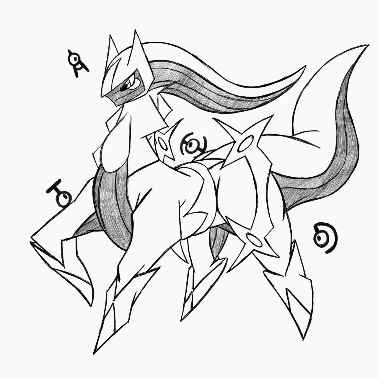 Arceus by dragon