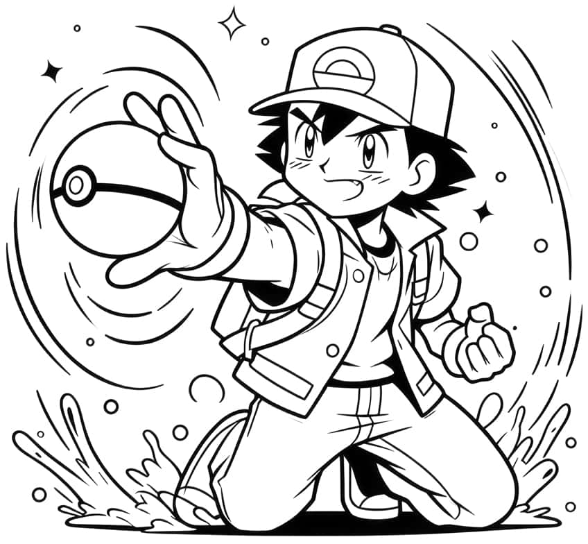 Pokemon coloring pages