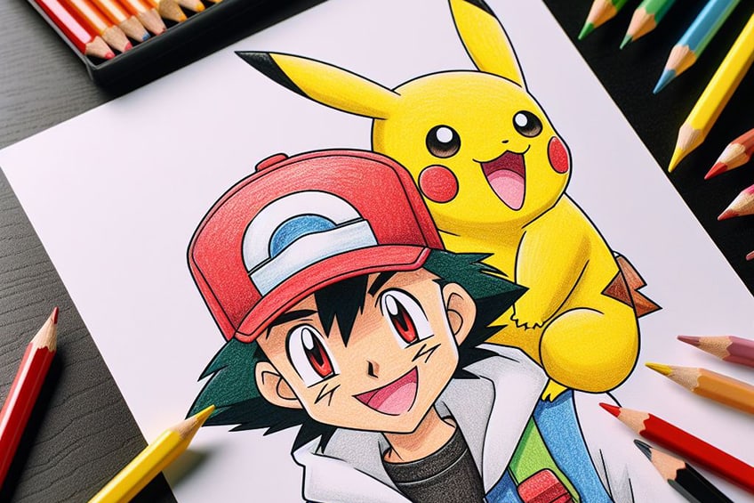 Pokemon coloring pages