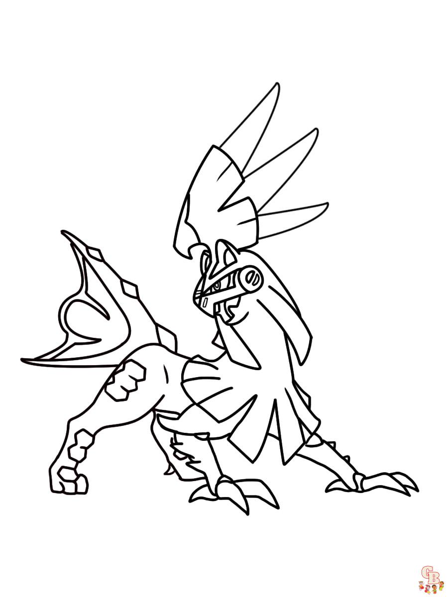 Engaging pokemon silvally coloring pages for creative fun