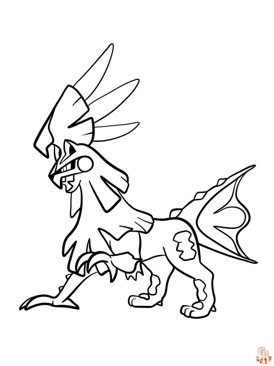 Engaging pokemon silvally coloring pages for creative fun