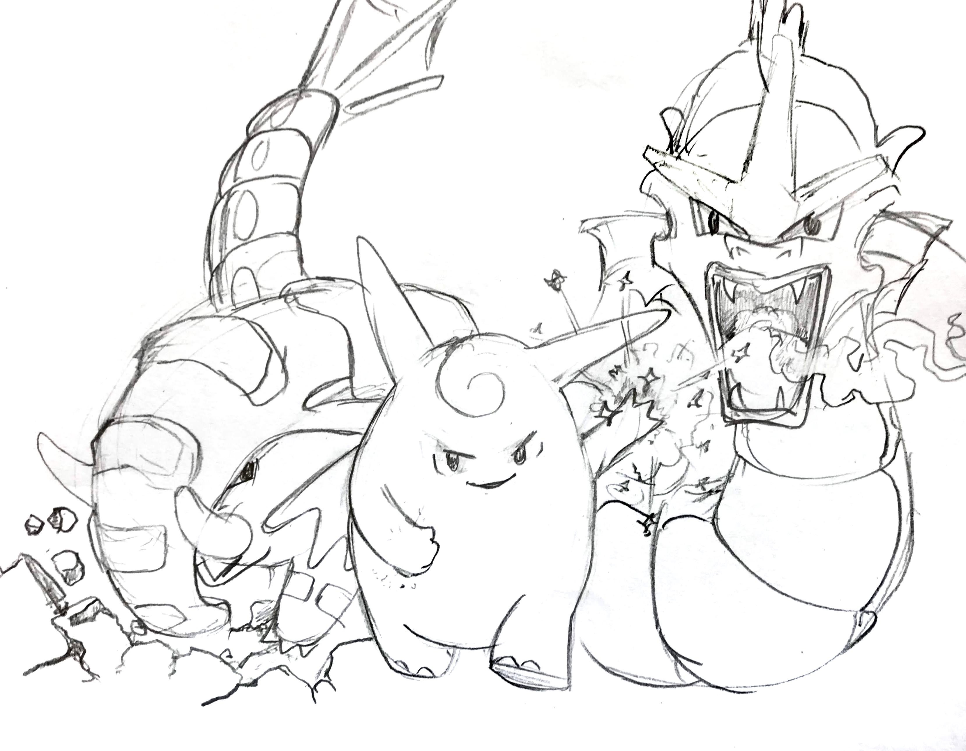I love this ultra league team and was inspired to sketch my crew rpokemongo