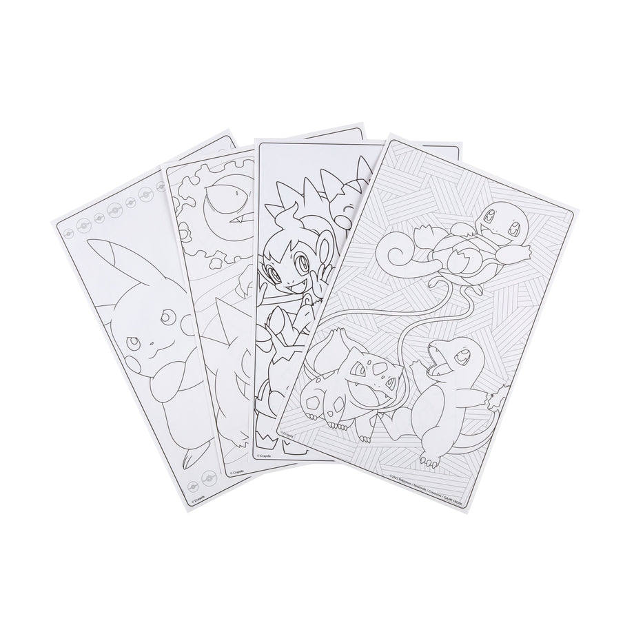Crayola giant colouring pages pokãmon â crayola nada