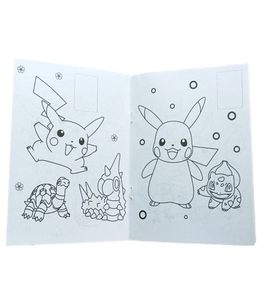 Ð a pokemon coloring book ð sticker book color book activity book ð pokemon birthday party gifts l pikachu goodie bagð hobbies toys toys games on