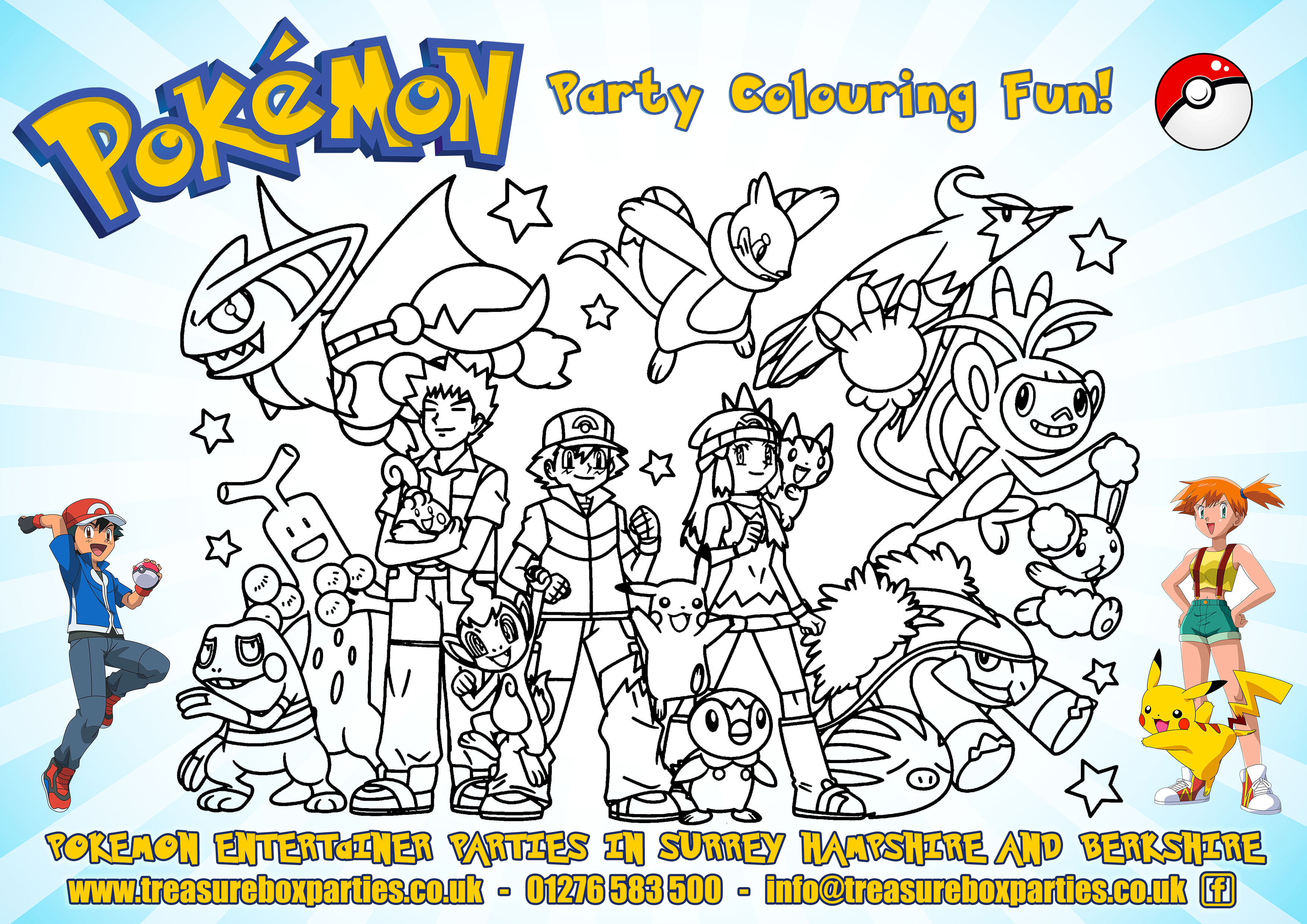Free pokemon party downloads â printable party invitations louring and activity sheets