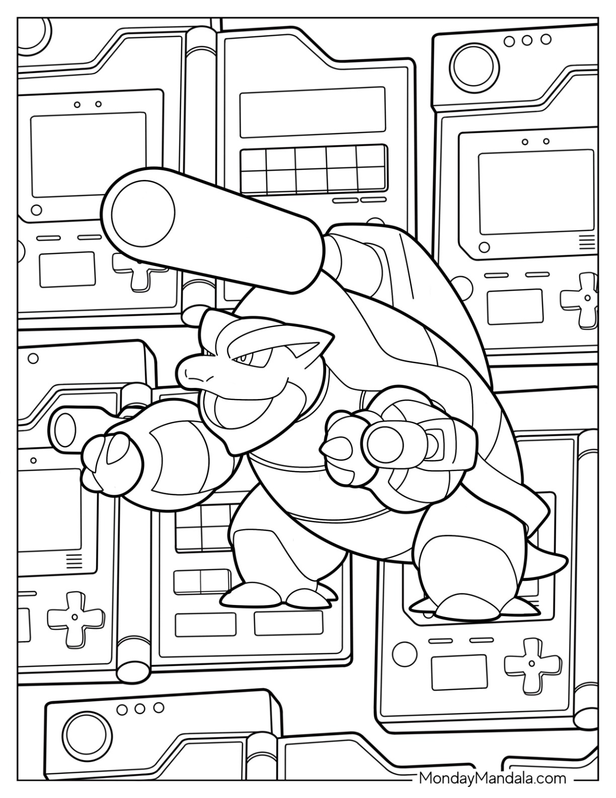 Mega pokemon coloring pages free pdf printables