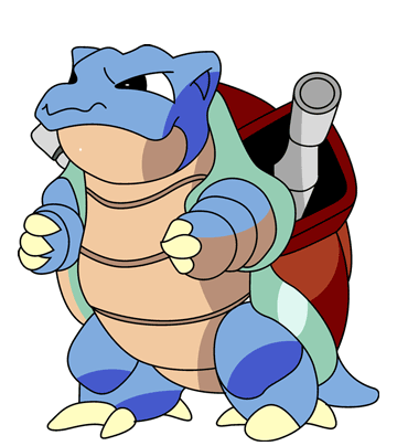 Blastoise coloring pages for kids to color and print