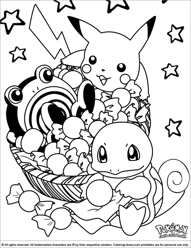 Color page for kids