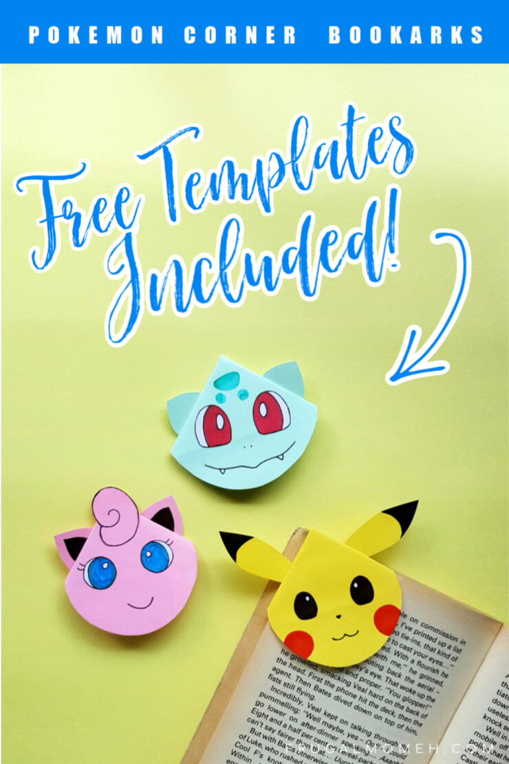 Pokemon corner bookmarks
